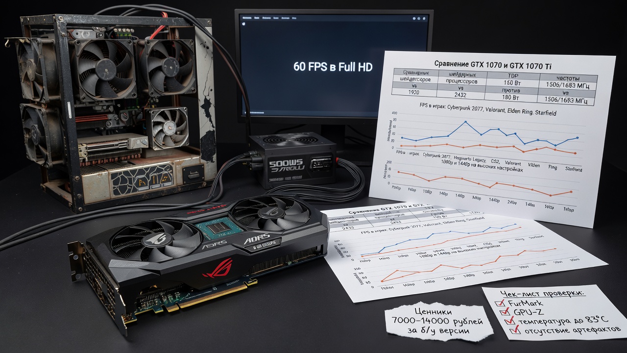 Полный гайд по GTX 1070: характеристики, цена, отзывы