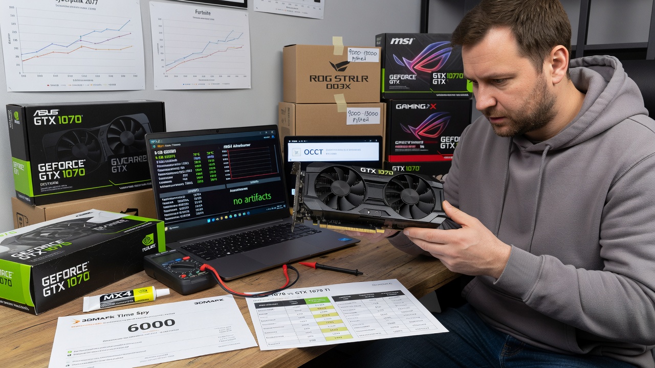 GTX 1070 б/у: на что смотреть перед покупкой