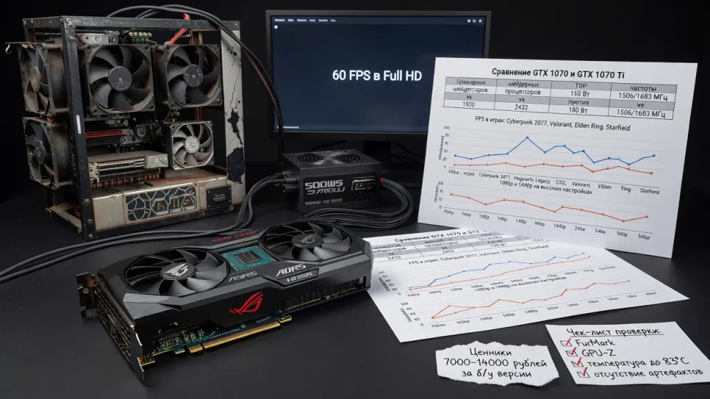 Полный гайд по GTX 1070: характеристики, цена, отзывы